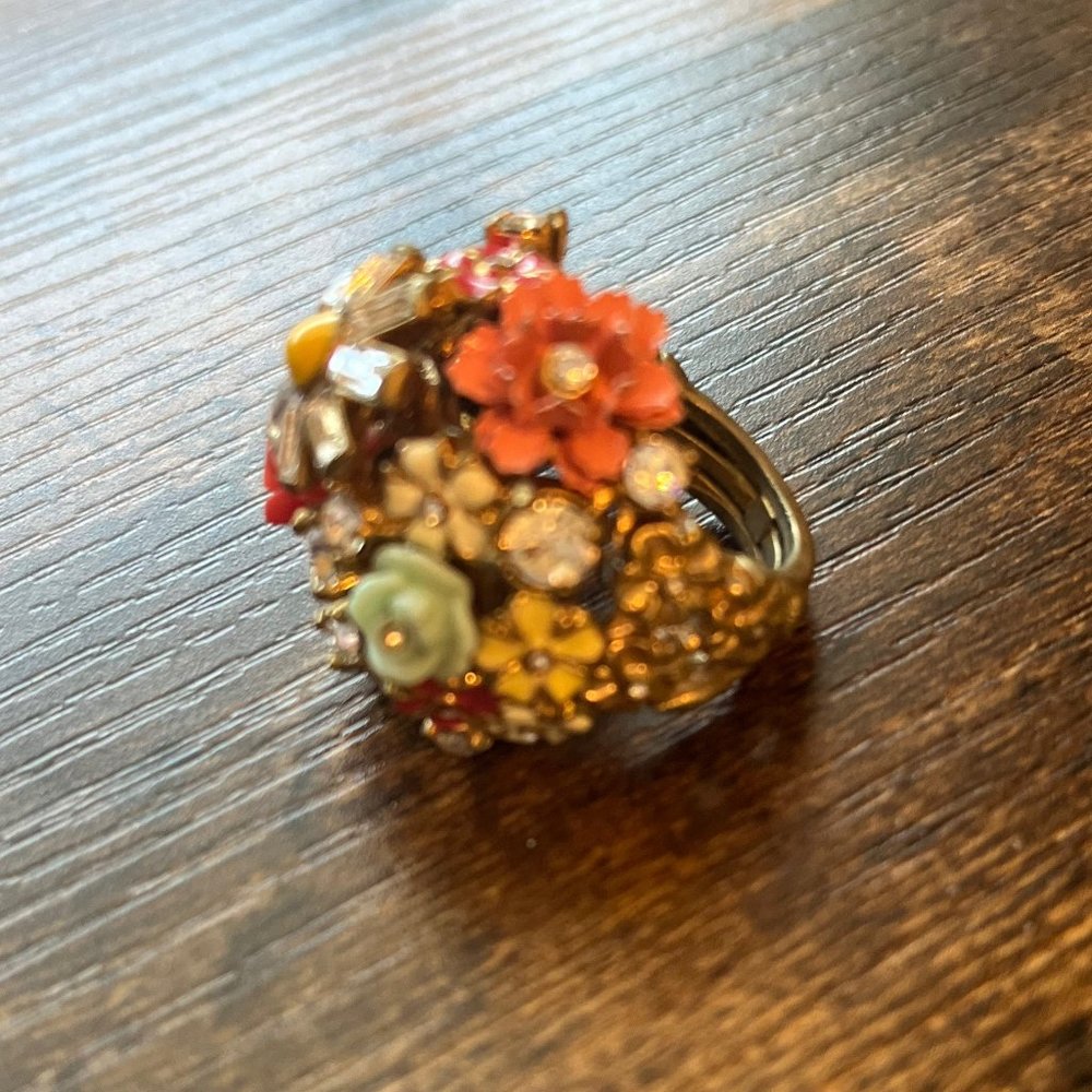 Juicy Couture Flower Adjustable Ring - image 2